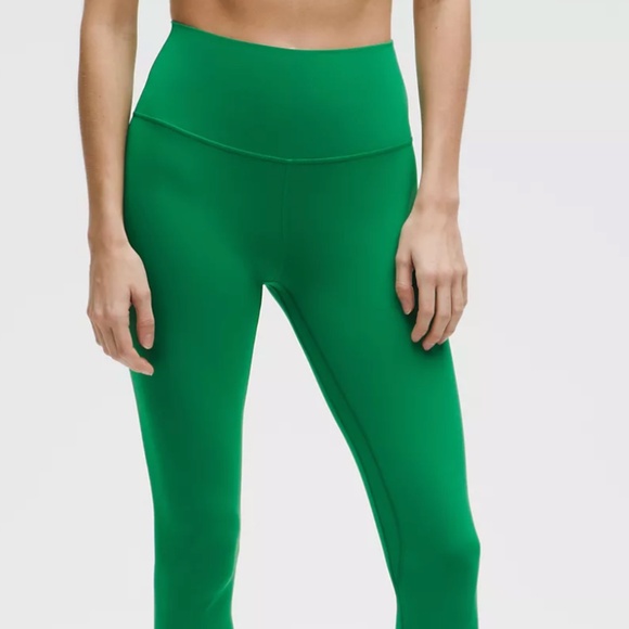 Lululemon Align Green Leggings - Picture 1 of 10
